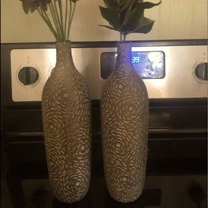 Ceramic vases set of 2